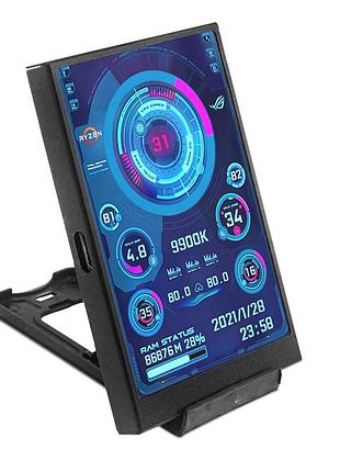 Дисплей стану пк turing l0432-1 (3.5 дюйма, usb type-c)