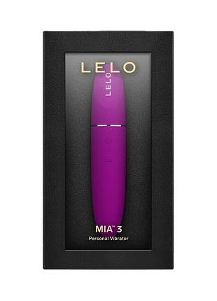 Вибропуля - помада lelo mia 3 розовая 9