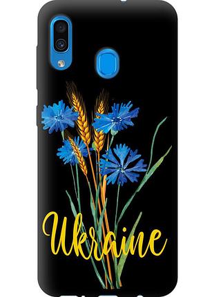 Чохол tpu патріотичний на телефон samsung galaxy a20 2019 a205f ukraine v2 "5445b-1761-58250"