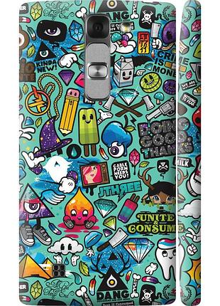 Чехол 3d пластиковый глянцевый на телефон lg g4c h522y стикер бомбинг 1 "693c-389-58250"