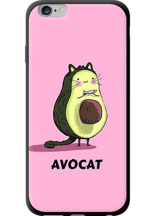 Чехол tpu на телефон iphone 6s plus avocat "4270b-91-58250"