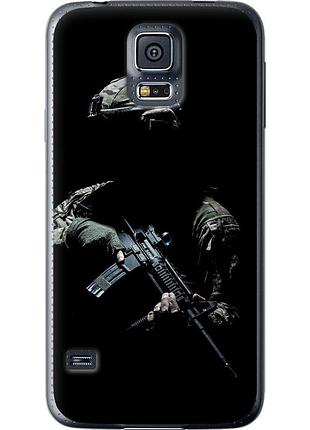 Чехол силиконовый патриотический на телефон samsung galaxy s5 g900h защитник v3 "5226u-24-58250"