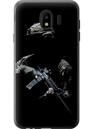 Чохол 2d пластиковий патріотичний на телефон samsung galaxy j4 2018 захисник v3 "5226t-1487-58250"