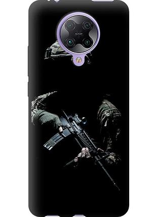 Чехол tpu патриотический на телефон xiaomi redmi k30 pro защитник v3 "5226b-1899-58250"