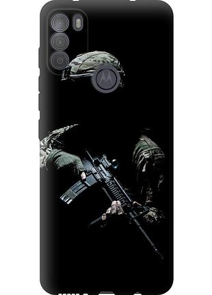 Чехол силиконовый патриотический на телефон motorola g50 защитник v3 "5226u-2354-58250"
