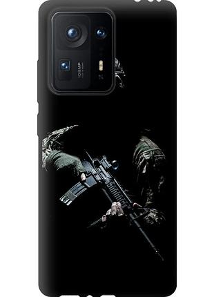 Чехол tpu патриотический на телефон xiaomi mix 4 защитник v3 "5226b-2475-58250"