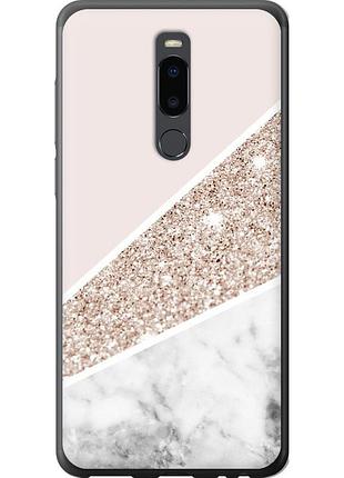 Чохол силіконовий на телефон meizu note 8 пастельний мармур "4342u-1610-58250"