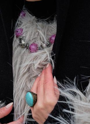 Намисто з камінчиками 💜