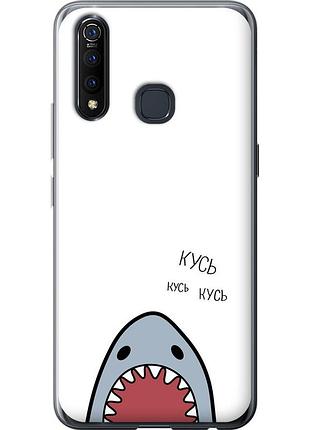 Чехол силиконовый на телефон vivo z5x акула "4870u-1765-58250"