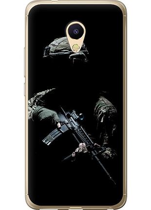 Чехол силиконовый патриотический на телефон meizu m5s защитник v3 "5226u-776-58250"