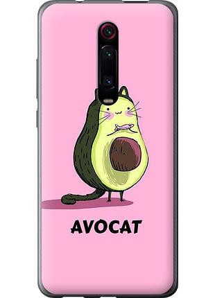 Чехол 2d пластиковый на телефон xiaomi redmi k20 pro avocat "4270t-1816-58250"