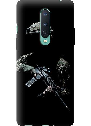 Чехол 2d пластиковый патриотический на телефон oneplus 8 защитник v3 "5226t-1902-58250"