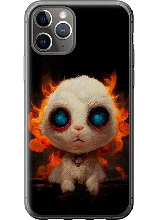 Чехол силиконовый патриотический на телефон iphone 11 pro бавовнятко "5466u-1788-58250"