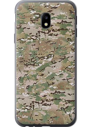 Чехол 2d пластиковый на телефон samsung galaxy j3 (2017) камуфляж v5 "1201t-650-58250"