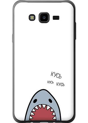 Чехол силиконовый на телефон samsung galaxy j7 neo j701f акула "4870u-1402-58250"