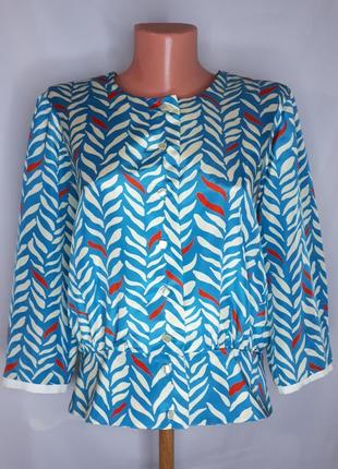 Винтажная блуза (размер 36-38)1 фото