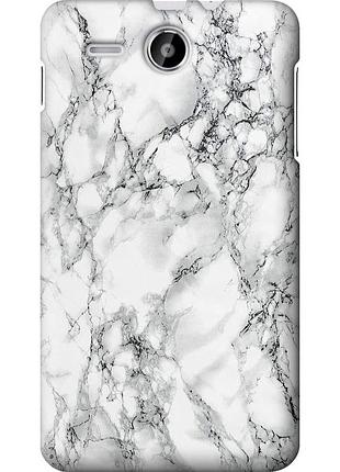 Чехол силиконовый на телефон lenovo a529 мрамор белый "4480u-200-58250"