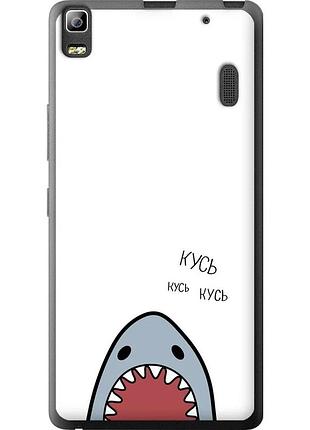 Чохол силіконовий на телефон lenovo a7000 акула "4870u-120-58250"