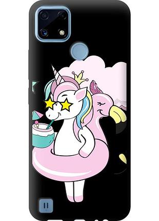 Чохол tpu на телефон realme c21 crown unicorn "4660b-2321-58250"