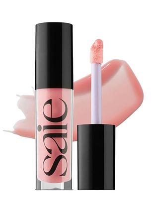 Масло блиск для губ saie glossybounce high-shine hydrating lip gloss oil