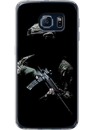 Чохол 2d пластиковий патріотичний на телефон samsung galaxy s6 g920 захисник v3 "5226t-80-58250"