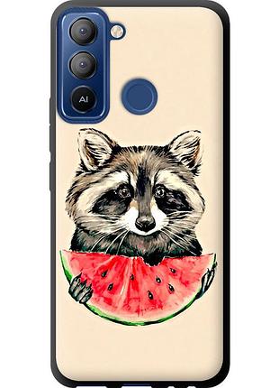 Чохол tpu на телефон tecno pop 5 lte bd4 єнотик з кавуном "4605b-2639-58250"
