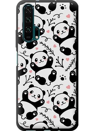 Чохол tpu на телефон huawei honor 20 pro панди "4318b-1702-58250"