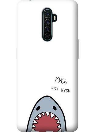 Чохол 2d пластиковий на телефон oppo reno ace акула "4870t-1964-58250"