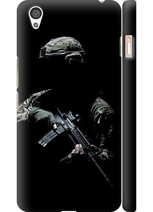 Чехол 3d пластиковый матовый патриотический на телефон oneplus x защитник v3 "5226m-385-58250"