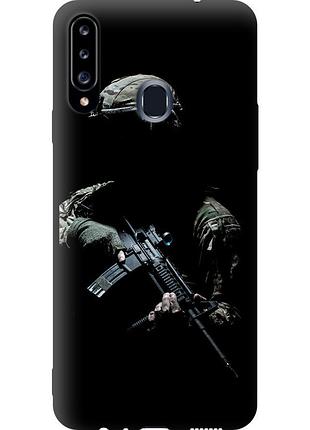 Чохол tpu патріотичний на телефон samsung galaxy a20s a207f захисник v3 "5226b-1775-58250"