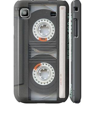 Чохол 3d пластиковий матовий на телефон samsung galaxy s i9000 касета "876m-77-58250"