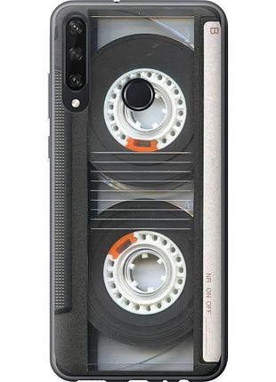 Чехол 2d пластиковый на телефон huawei y6p кассета "876t-1952-58250"