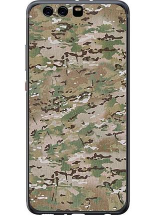 Чехол 2d пластиковый на телефон huawei p10 plus камуфляж v5 "1201t-963-58250"
