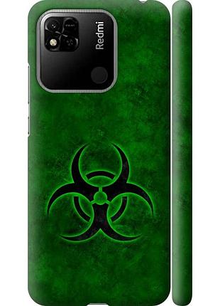 Чохол 3d пластиковий матовий на телефон xiaomi redmi 10a biohazard 30 "4848m-2578-58250"