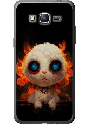 Чохол 2d пластиковий патріотичний на телефон samsung galaxy grand prime g530h бавовнятко "5466t-74-58250"