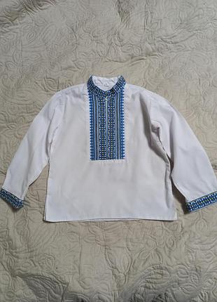 Вышиванка для мальчика 4 года, рост 98, состояние идеальное