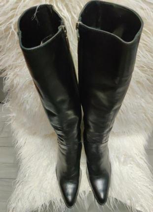 Шкіряні зимові чоботи, італійський бренд ruggeri