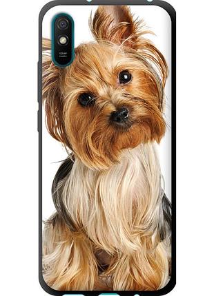Чохол tpu на телефон xiaomi redmi 9a йоркширський тер'єр із хвостиком "930b-2034-58250"