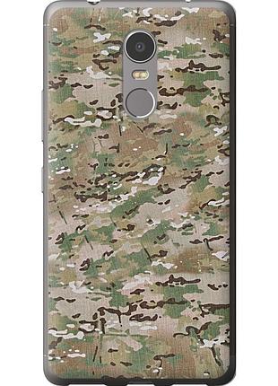 Чехол 2d пластиковый на телефон lenovo k6 note камуфляж v5 "1201t-453-58250"