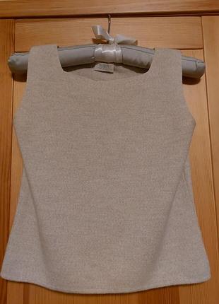 Безрукавка женская полушерстяная (меринос + акрил) производитель итальялия