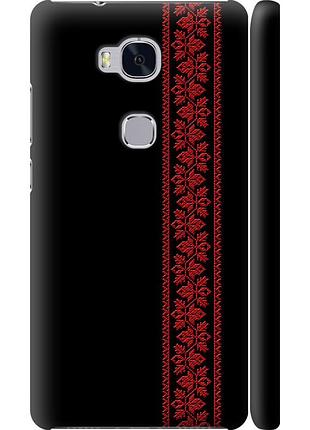 Чохол 3d пластиковий матовий на телефон huawei honor 5x вишиванка 53 "2041m-176-58250"