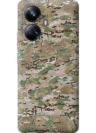 Чехол силиконовый на телефон realme 10 pro plus камуфляж v5 "1201u-2944-58250"