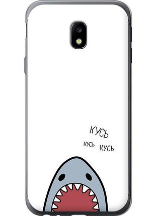 Чохол 2d пластиковий на телефон samsung galaxy j3 (2017) акула "4870t-650-58250"