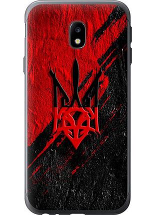 Чехол 2d пластиковый патриотический на телефон samsung galaxy j3 (2017) герб v4 "5293t-650-58250"
