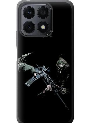 Чехол силиконовый патриотический на телефон huawei honor x8a защитник v3 "5226u-2963-58250"