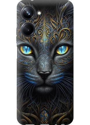 Чохол силіконовий на телефон realme 10 pro кішка "5548u-2945-58250"