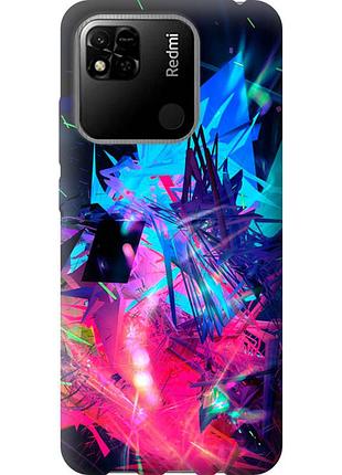 Чохол силіконовий на телефон xiaomi redmi 10a абстрактний чохол "4681u-2578-58250"