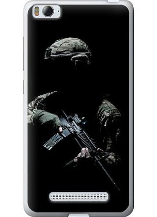 Чехол 2d пластиковый патриотический на телефон xiaomi mi4c защитник v3 "5226t-178-58250"