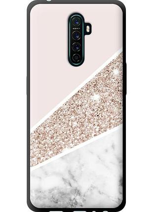 Чехол tpu на телефон oppo reno ace пастельный мрамор "4342b-1964-58250"