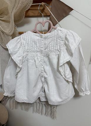 Блузка сорочка zara 3